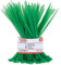 100x Paquete Bridas Cables de Malla Reforzada 4,8 x 300mm, Protección Rayos UV, Verde