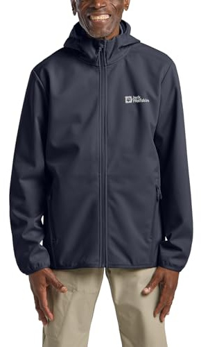 Jack Wolfskin Herren Bornberg Hoody M Jacket, night blue, 3XL EU