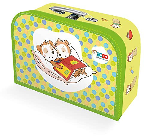 Trötsch Bobo Siebenschläfer Kinderkoffer groß: Pappkoffer Reisekoffer Kinder Spielkoffer
