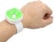 Pssopp Magnetischer Nadelhalter Armband Handgelenk Nähen Nadelkissen Magnetischer Nadelkissenhalter zum Nähen Handarbeiten DIY Handwerk