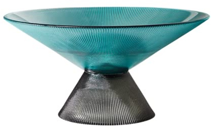 SZWH Fruit Basket Crystal Glass Fruit Bowl Creative Light Luxury Fruit Plates for Home Coffee Table Snacks Dried Fruit Fruit Dish Ornaments Home Decoration