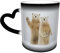 BAAROO Tasse personnalisée en céramique avec imprimé ours polaire - Tasse à café et thé pour Halloween, Noël, cadeau d'anniversaire