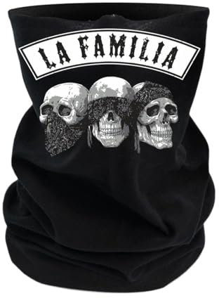 Life Is Pain Schlauchschal Halstuch La Familia FCK Patch