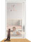 Barrière De Sécurité For Fenêtre De Balcon For Chats 80 X 210 Cm, Filet De Protection For Chat Avec Ruban Adhésif, Filet De Fenêtre Anti-moustiques Avec Fermeture Éclair ( Color : White , Size : 80x21