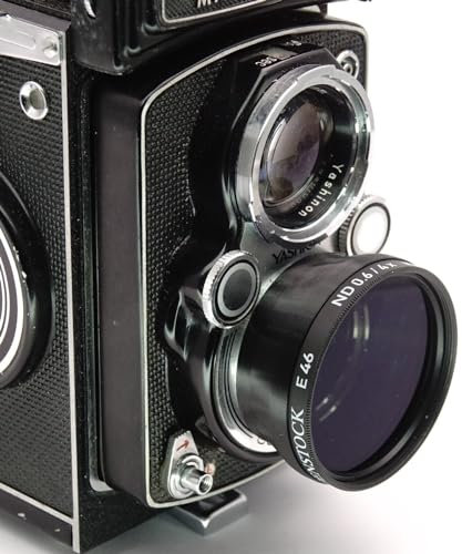 Ausgeknipst Bay 1 Gegenlichtblende mit 46mm Filtergewinde für Yashica Mat 124G