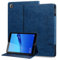 Mldjomid Coque pour Tablette Huawei MediaPad M5 / M5 Pro 10,8 Pouces 2018, Housse de Protection en Cuir PU à Rabat avec Fente pour Carte et Fonction Support Cover-Boucle Chat Bleu Royal