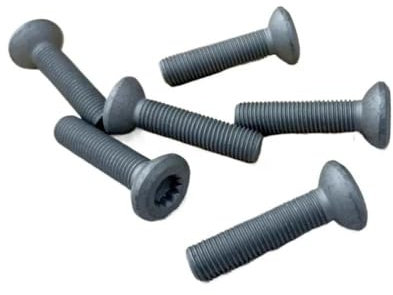 DZWDY Kompatibel Mit VW Für Passat Für CC Für Golf 2004-2023 Radlagerschrauben Vorne M12 * 45 MM Autozubehör WHT000237A 6 STÜCKE Radschraubenmuttern