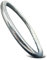 Yvelise Bracelet bouddhiste - Jonc certifié fait en Thailande - Avec Mantra authentique - Argent - Taille M