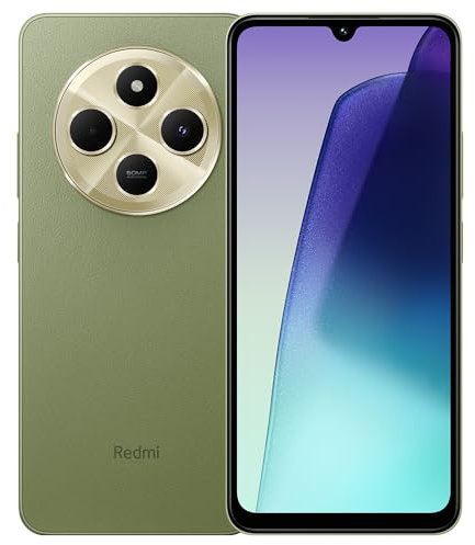 Xiaomi Redmi 14C NFC Cellulare 120Hz 6.88, Smartphone 8+256GB Sans con Processore Helio G81 Ultra e Doppia Fotocamera da 50MP AI 5160mAh Batteria fino a 22 ore di riproduzione video(Verde)