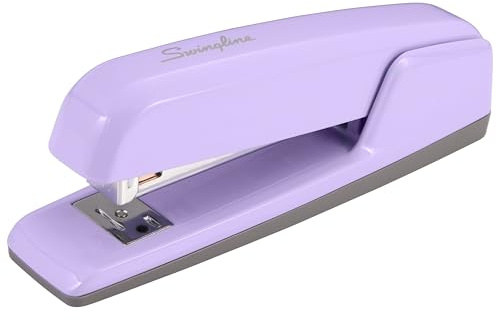 Swingline Stapler, 30 Sheet Capacity, 747 Business Stapler, Jam Free, Metal, Lavender (S7074737)