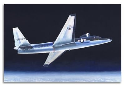 FYRCO USA-Vintage-Militärflugzeug-Poster, U-2, Aufklärungsflugzeug, dekoratives Gemälde, Leinwand-Poster, 30 x 45 cm