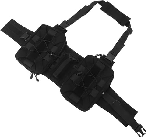 ERINGOGO Satteltasche für Hunde mit Rucksack Seitentaschen aus Nylon Verstellbarem Geschirr zum Wandern Reisen für Outdoor-aktivitäten