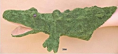 Kallisto Handpuppe Krokodil, Organic Cotton, Füllung Schafwolle, ca. 50 cm