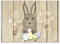30 Oster-Tischsets mit Osterhase I DIN A3 eckig I Oster Platzset aus Papier in beige braun, modern I Einweg Tischunterlagen I dv091