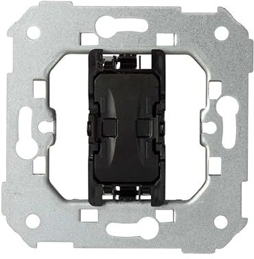 SIMON - Interruptor de Persianas, Serie Simon 75, Compatible con Tapas de las Series 75, 31, 82 y 88, Apto para Interiores (IP20), Fácil de Instalar, 7,3 x 7,3 cm