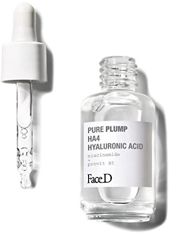 Face D Pure Plump, Serum mit HA4 Hyaluronsäure mit Straffungseffekt, 30 ml