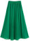 Golden Service Falda Mujer Elástica Plisada Básica Falda Larga Mujer Maxi Bohemia Playa Vacaciones Gasa con Talla Grande Cintura Elástica