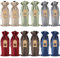 PIXHOTUL Burlap Wine Gift Bags, 12 Pcs Jute Drawstring Wine Bottle Covers with Tags and Ropes for Christmas, Wedding, Travel, Birthday, Holiday Party
