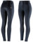 HORZE Damen Reithose Tara, High Waist Reithose mit Vollbesatz Silikon und Taschen, Blau, 44