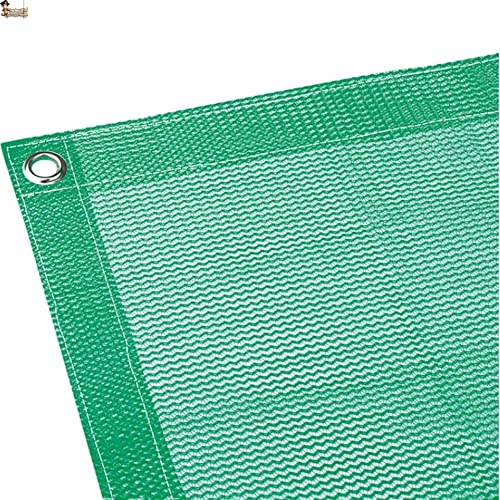 BricoLoco.com Malla Protectora Multiusos. Protección balcón, antipájaros, antipalomas, antinsectos, jardín, frutales, semilleros, Manto recogido, Malla Invernadero. (5x8 Metros)