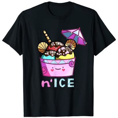 Nice - Vaso para helado (forma de helado) Camiseta