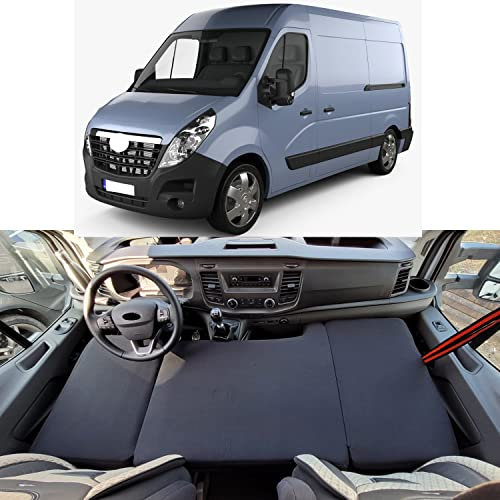 BREMER SITZBEZÜGE Camper-Bett Kinderbett Fahrerhausbett kompatibel mit Opel Movano B ab 2010 Wohnmobil zubehör Wohnmobilbett Camping Camper Zubehör