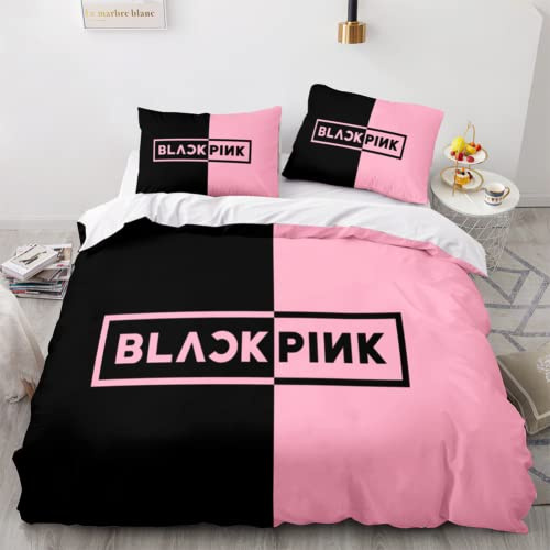 ORTIZE Mädchengruppe bettwäsche 135x200 Sängerin Bettbezug Set Kinderbettwäsche Mit 1 Kissenbezüge 80 x 80,#11,3D-Digitaldruck Mikrofaser,Weich Flauschige Duvet Cover Mit Kissenbezug
