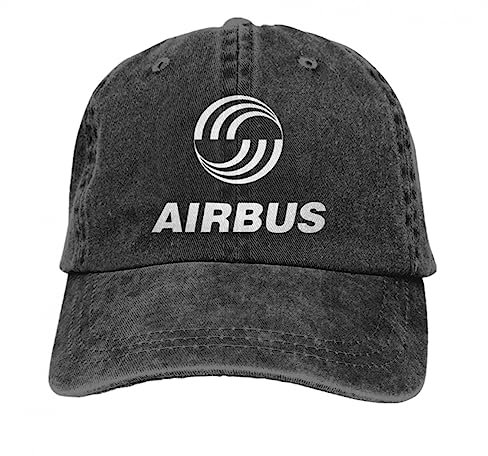 TERCAN Basecap Unisex Airbus Group Logo Cowboy Trucker Mützen Vintage Jeans Baseballmütze Vintage Verstellbare Dad Mütze Weihnachten Geburtstag Geschenk