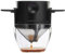 TEmkin Kaffeemaschine, Kaffeekanne, Mini-Kaffeetropfer zum Übergießen, wiederverwendbar, faltbar, Tropfkaffeefilter, tragbar, papierlos, Kaffeemaschine für Büro, Zuhause, Reisen, Camp