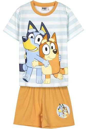 CERDÁ LIFE'S LITTLE MOMENTS Unisex Kinder Bluey Pyjama Shorts Pajama Set