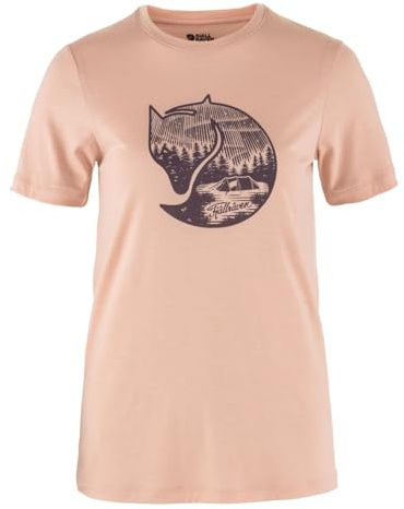 Fjällräven Damen Abisko Wool Fox Ss T-Shirt (1er Pack)