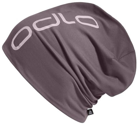 Odlo Unisex Reversible_792680 Winter Accessory Set, Gray Ridge-Misty Lilac