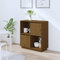 MOBCANT Sideboard, Buffetschrank TV-Schrank Küchenunterschränke Apothekerschrank Geeignet für Foyer Wohnbereich Küche Schlafzimmer Honigbraun 74x35x80 cm Massivholz Kiefer