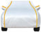 Autoabdeckung Wasserdicht für V-W Polo IV 9N 2005-2009 Hecktürmodell, Autoplane Auto Abdeckplane Atmungsaktiv Car Cover Outdoor Vollgarage Kfz Abdeckung