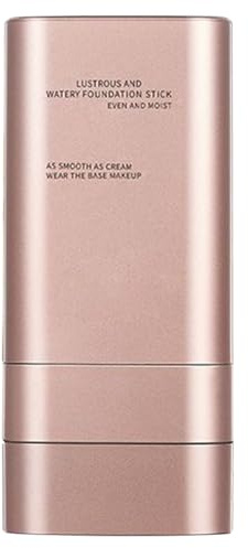 WJnflQN Makeup Foundation Stift - Abdeckstift Fürs Gesicht Mit Pinsel,Natürlicher Glow Foundation Für Reife Haut Täglich Makeup Reise Party Date Dewy Finish