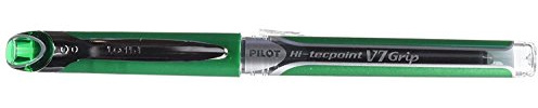 Pilot V7 Grip Liquid Ink Rollerball 0.7 mm Tip (Single Pen) - Green
