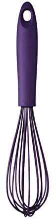 Premier Housewares 804900 Hand Whisk Wisk For Mixing Purple Whisk For Baking Silicone Whisk Hand Whisker Hand Whisk Manual Plastic Whisk 31x6x6