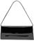 Picard Abendtasche Damen Schwarz Lack Auguri | Schultertasche aus Echtleder mit kurzem Trageriemen | Clutch Elegant, Modern, Hochwertig | kleine Handtasche | Abend, Alltag, Ausgehen
