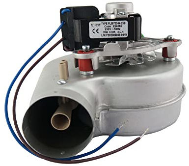 Baxi Fan Assembly 246051 - Fits Solo 3 30PF, 40PF & 50PF Boilers - 35W, 230V, 3-Pin, 30dB - Heating System Fan