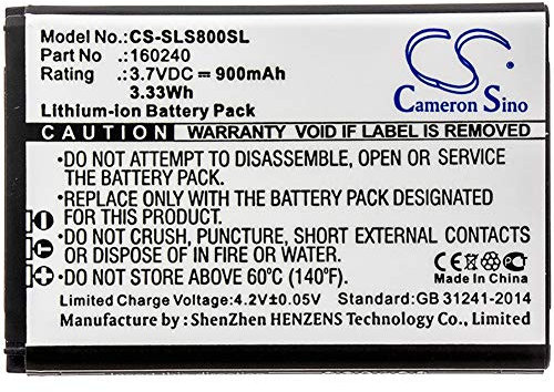CS-SLS800SL Akku 900mAh Kompatibel mit [Steelseries] 61298RX, Arctis Pro Wireless, H Wireless Gaming-Headset, Siberia 800, Siberia 840 Ersetzt 160240