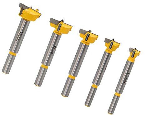 Fenteer Forstnerbohrer Oberfräser Fräsköpfe Topfbohrer Hartmetall 15/20/25/30/35mm Durchmesser, Profi ProduktProduktqualität