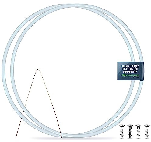 ersatzteilshop basics Reparatursatz Pumpentopf Ø182mm für Spülmaschinen von Bosch, Siemens, Neff wie 12005744 Pumpensumpfdichtung inkl. zweiter Ersatzdichtung E15