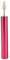 Edge Dye Pen Messing Lederhandwerk Top Edge Dye Roller Öl Pen Lederhandwerk Finisher-Tool(Red)