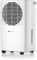 PureMate 10L Portable & Compact Dehumidifier 10 Litre, Digital Display, Continuous Drainage and 24Hr Timer Function, Ideal for Home or Office