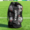 FORZA Premier Ball Carry Bag | Drawstring Football, Basketball, Netball & Volleyball Mesh Bag | 5 Colour Options - Heavy Duty Equipment Holdall | 12 Ball Capacity (Black)