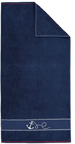 Dyckhoff Handtuch Maritim 'Voyage' 50 x 100 cm Navy