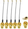 TUOLNK 5er Pack 6 Zoll IPX zu RP SMA WLAN Antennen Pigtail Kabel 1,13 mm Antennenkabel Verlängerungskabel Buchsen Schott 15 cm Koaxialkabel