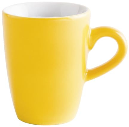 KAHLA Pronto Colore Espresso-Obertasse hoch 0,10 l sunny yellow | gelbe Espressotasse aus Porzellan