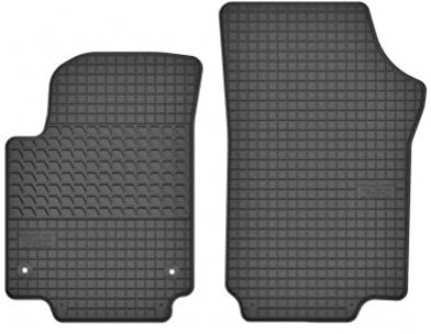 edecor Gummifussmatten Automatten Gummimatten Gummi Fußmatten für VW Up ab Bj. 2011 VORNE