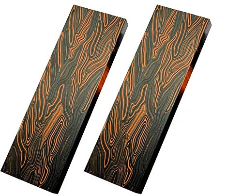 DONGKER 2PCS G10 Knife Handle Scale Slabs Grips, Slabs Knives Custom DIY Tool Material for Knife Making Blanks Blades